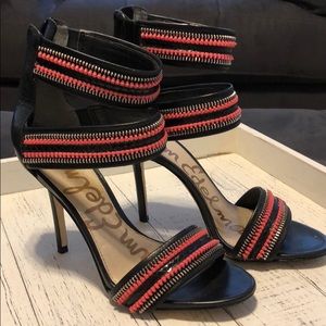 Sam Edelman high heels with double straps